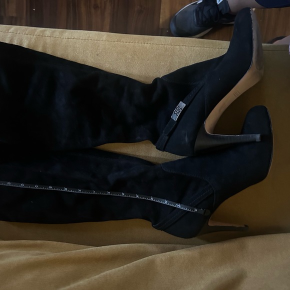 Coach black stretch shade boots - Picture 7 of 13